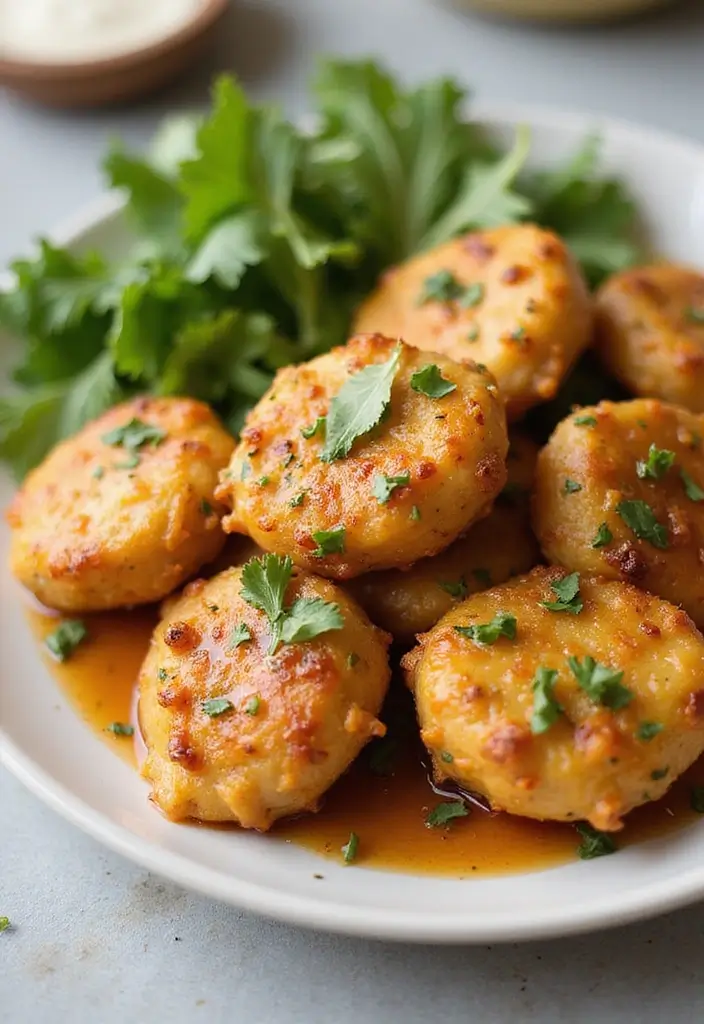29 Low Carb Ground Chicken Recipes That Are Filling & Flavorful - 8. Garlic Butter Chicken Bites