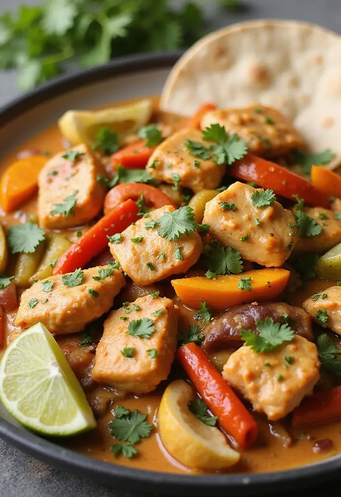 29 Million Dollar Chicken Crockpot Recipes That Feel Rich & Creamy 18 29 Million Dollar Chicken Crockpot Recipes That Feel Rich & Creamy - 17. Creamy Chicken Fajitas