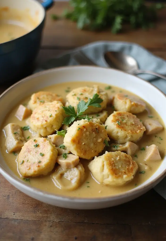 29 Million Dollar Chicken Crockpot Recipes That Feel Rich & Creamy 24 29 Million Dollar Chicken Crockpot Recipes That Feel Rich & Creamy - 23. Creamy Chicken and Dumplings