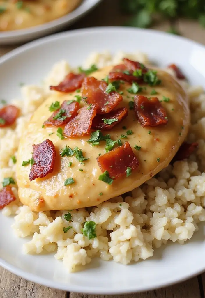 29 Million Dollar Chicken Crockpot Recipes That Feel Rich & Creamy 26 29 Million Dollar Chicken Crockpot Recipes That Feel Rich & Creamy - 25. Creamy Bacon Ranch Chicken