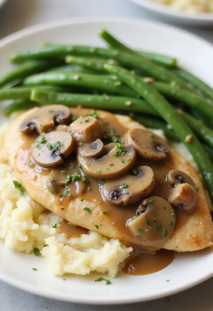 29 Million Dollar Chicken Crockpot Recipes That Feel Rich & Creamy 4 29 Million Dollar Chicken Crockpot Recipes That Feel Rich & Creamy - 3. Creamy Mushroom Chicken