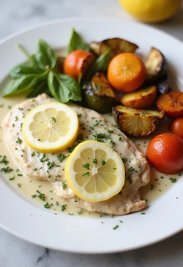 29 Million Dollar Chicken Crockpot Recipes That Feel Rich & Creamy 6 29 Million Dollar Chicken Crockpot Recipes That Feel Rich & Creamy - 5. Creamy Lemon Herb Chicken