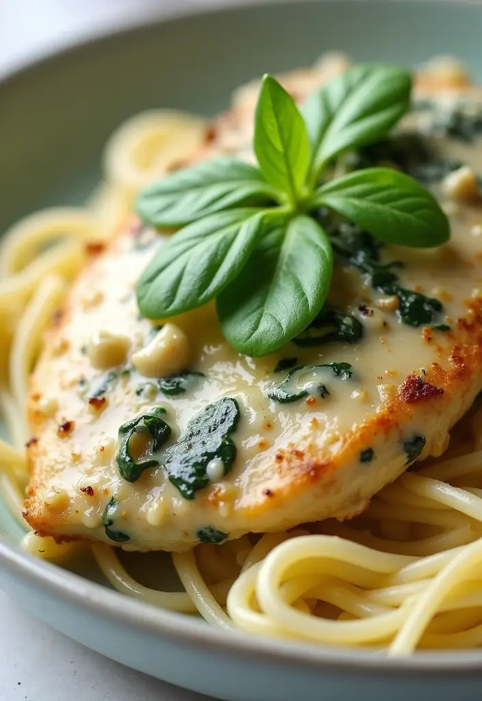 29 Million Dollar Chicken Crockpot Recipes That Feel Rich & Creamy 8 29 Million Dollar Chicken Crockpot Recipes That Feel Rich & Creamy - 7. Creamy Spinach Artichoke Chicken