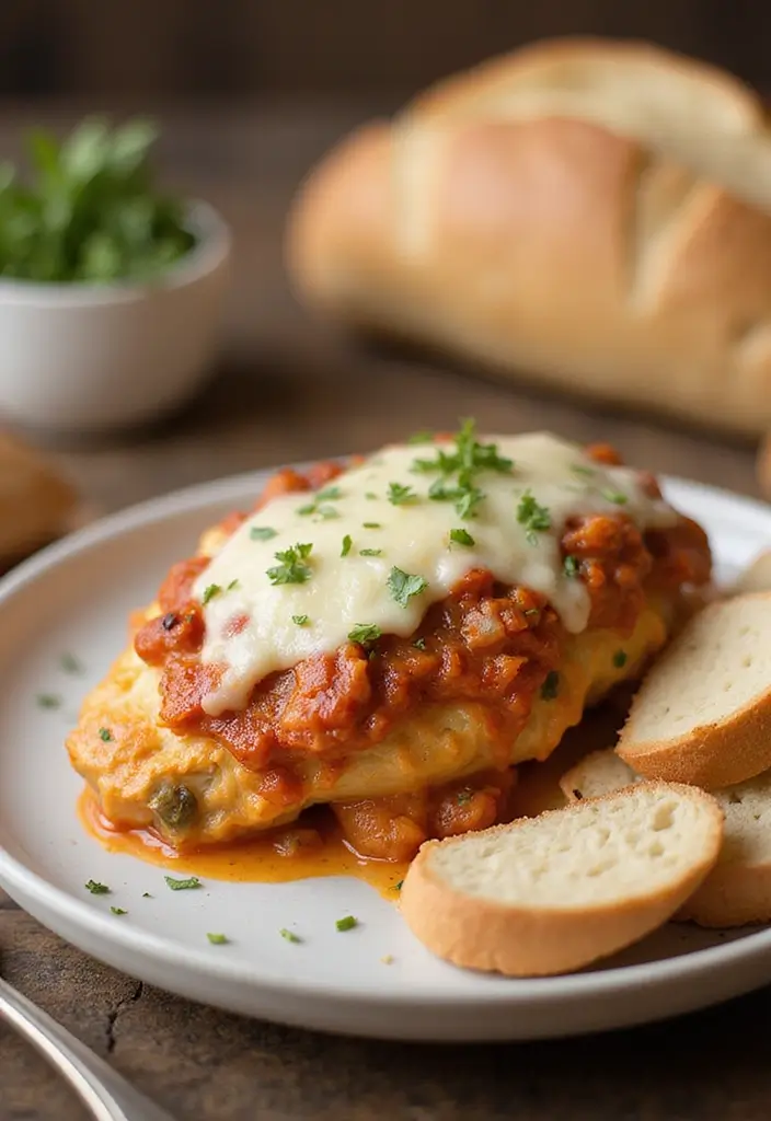 29 Million Dollar Chicken Crockpot Recipes That Feel Rich & Creamy 9 29 Million Dollar Chicken Crockpot Recipes That Feel Rich & Creamy - 8. Creamy Italian Chicken Bake