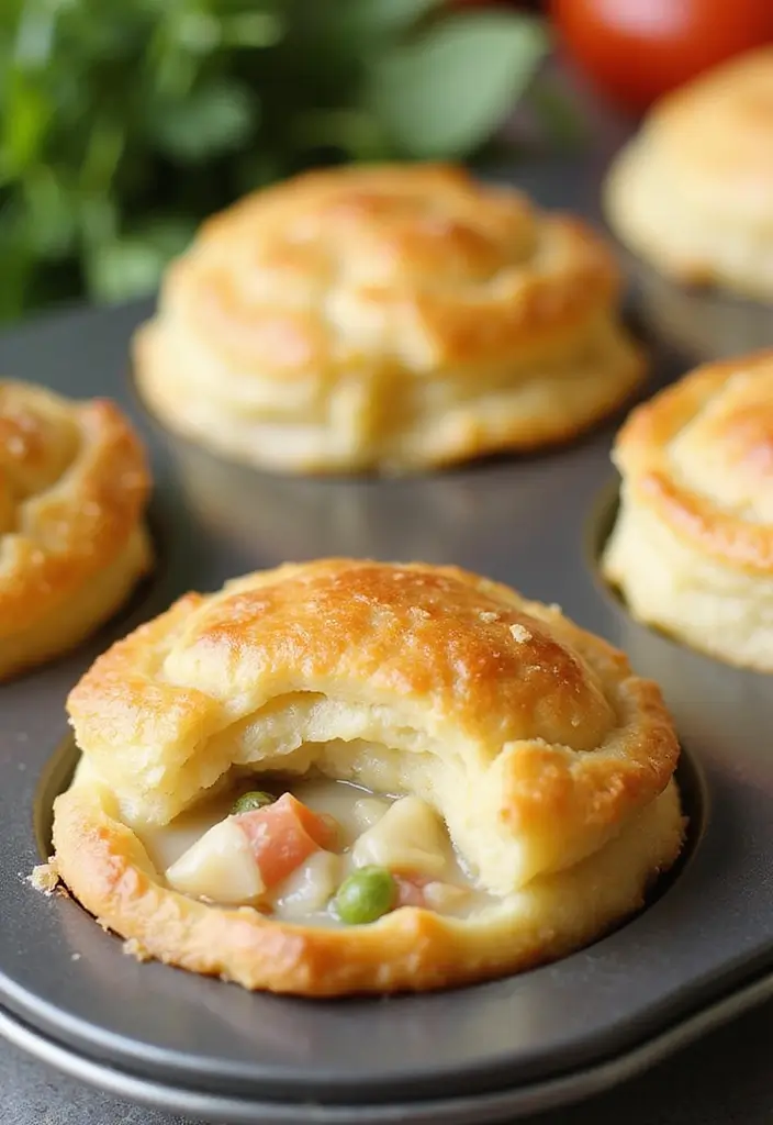 29 Mini Chicken Pot Pies with Biscuits Recipes That Feel Homemade 2 29 Mini Chicken Pot Pies with Biscuits Recipes That Feel Homemade - 1. Classic Gluten-Free Chicken Pot Pie