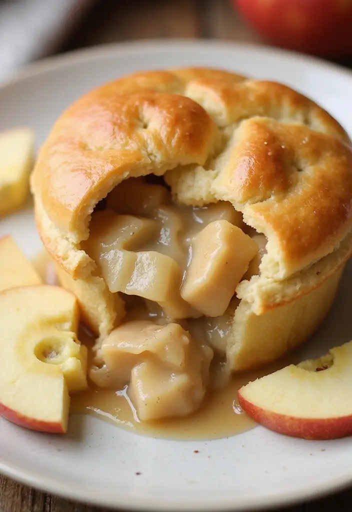 29 Mini Chicken Pot Pies with Biscuits Recipes That Feel Homemade 11 29 Mini Chicken Pot Pies with Biscuits Recipes That Feel Homemade - 10. Apple Chicken Pot Pie