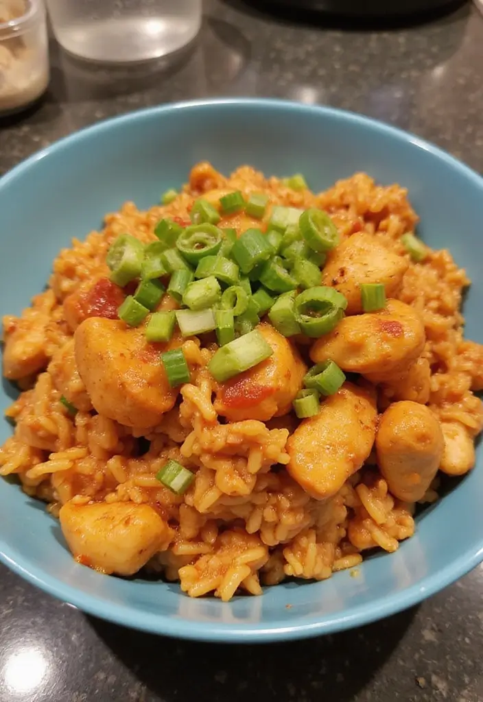 29 Rotisserie Chicken and Rice Recipes That Use Leftovers Brilliantly - 2. Spicy Chicken Fried Rice