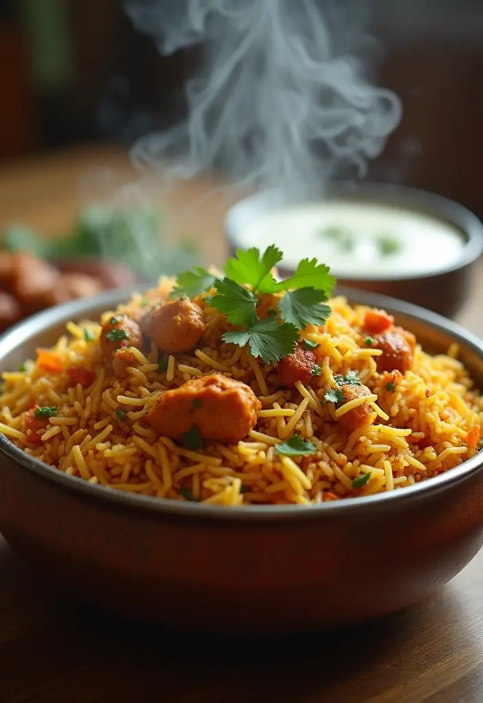 29 Rotisserie Chicken and Rice Recipes That Use Leftovers Brilliantly - 27. Chicken Biryani with Rice