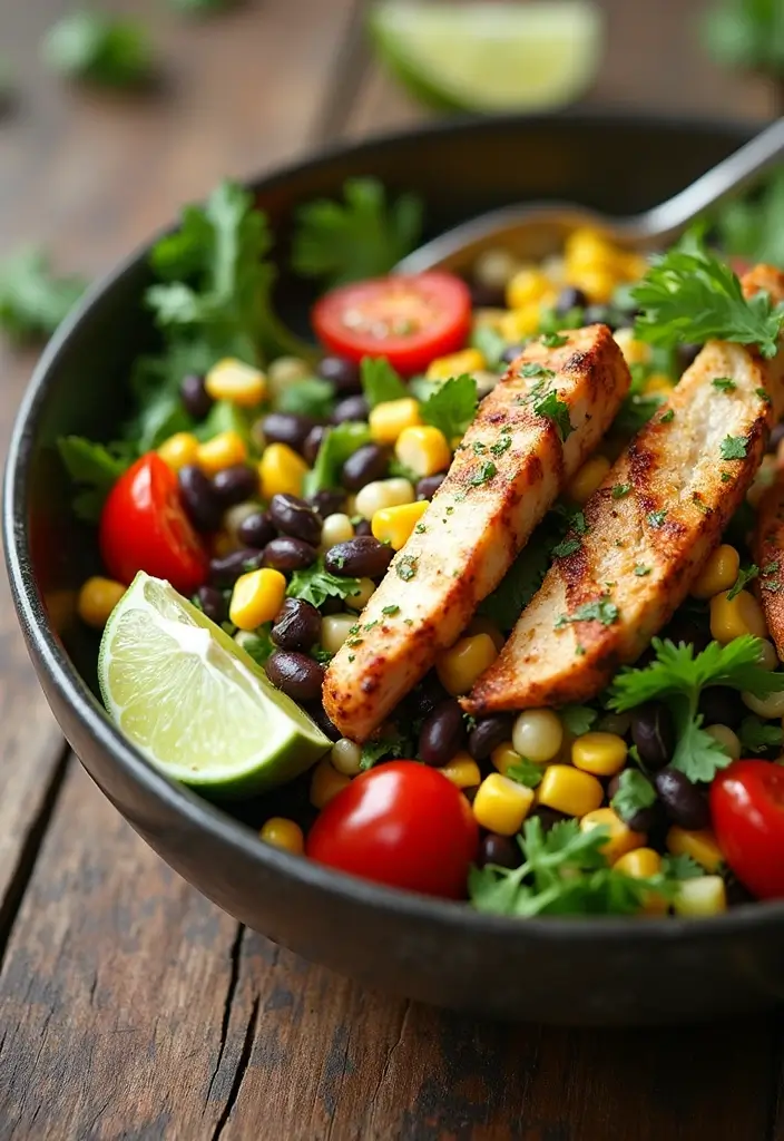 29 Santa Fe Chicken Salad Recipes That Are Spicy & Refreshing 2 29 Santa Fe Chicken Salad Recipes That Are Spicy & Refreshing - 1. Classic Santa Fe Chicken Salad