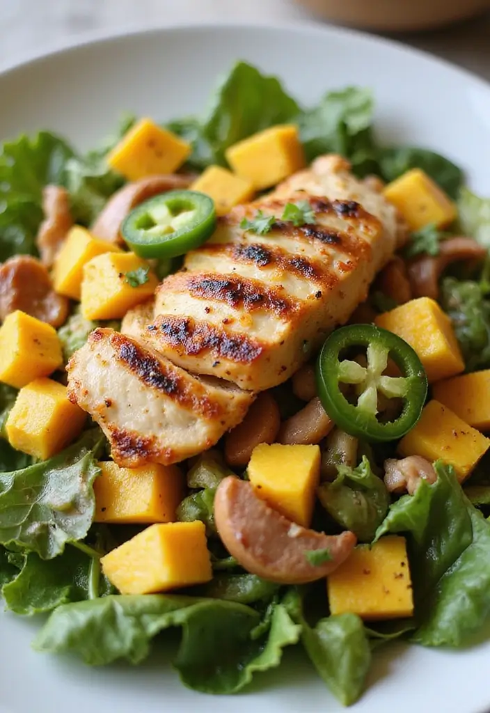 29 Santa Fe Chicken Salad Recipes That Are Spicy & Refreshing 11 29 Santa Fe Chicken Salad Recipes That Are Spicy & Refreshing - 10. Sweet and Spicy Santa Fe Chicken Salad