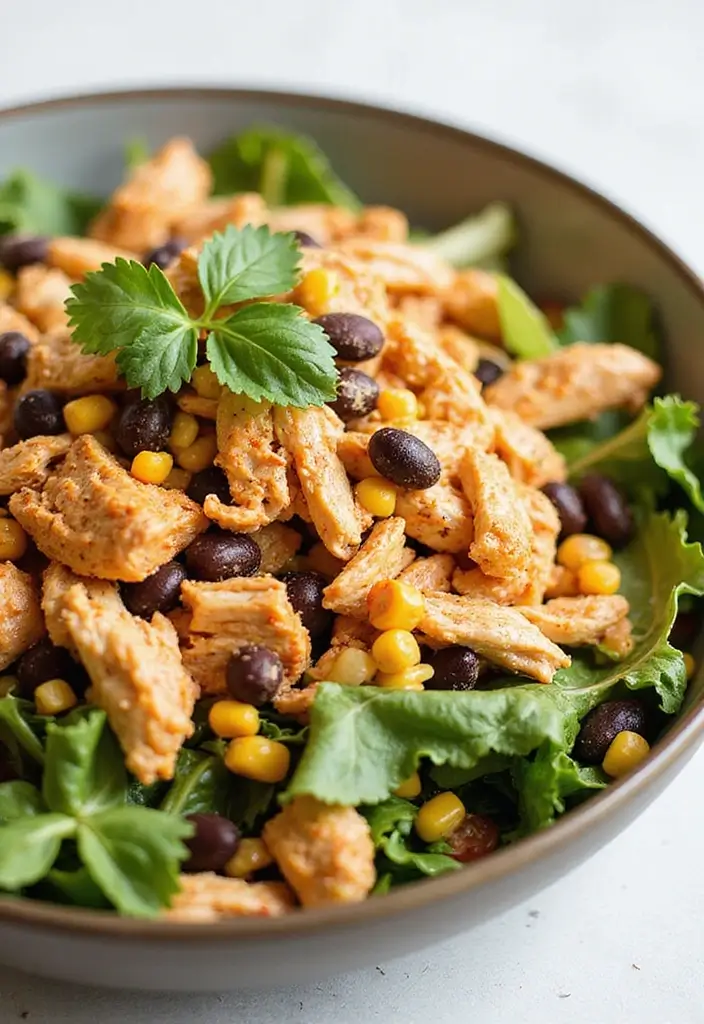 29 Santa Fe Chicken Salad Recipes That Are Spicy & Refreshing 22 29 Santa Fe Chicken Salad Recipes That Are Spicy & Refreshing - 21. Ancho Chili Santa Fe Chicken Salad