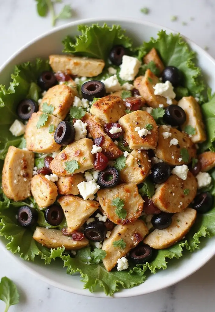 29 Santa Fe Chicken Salad Recipes That Are Spicy & Refreshing 26 29 Santa Fe Chicken Salad Recipes That Are Spicy & Refreshing - 25. Mediterranean Santa Fe Chicken Salad
