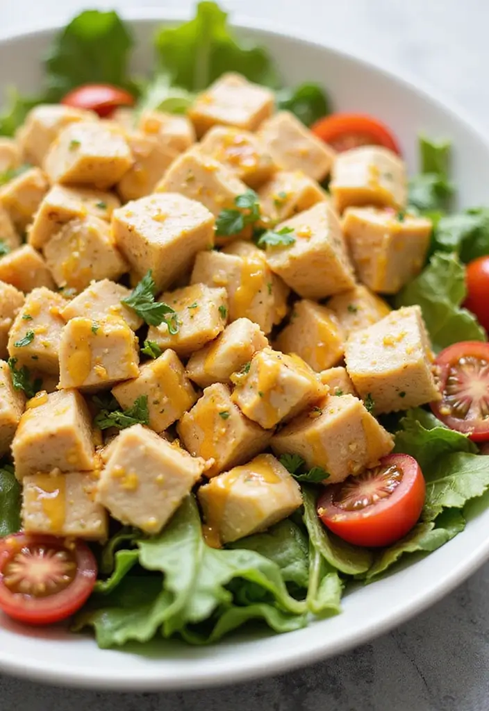 29 Santa Fe Chicken Salad Recipes That Are Spicy & Refreshing 27 29 Santa Fe Chicken Salad Recipes That Are Spicy & Refreshing - 26. Honey Mustard Santa Fe Chicken Salad