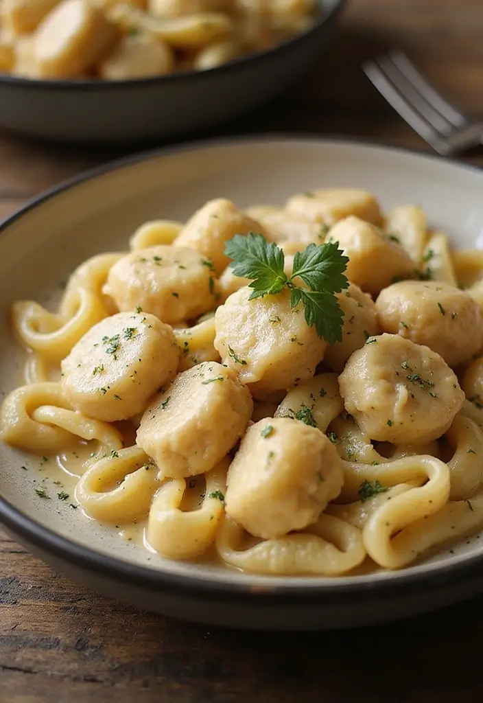 29 Slow Cooker Olive Garden Chicken Pasta Recipes That Feel Indulgent - 20. Olive Garden Chicken Gnocchi Pasta