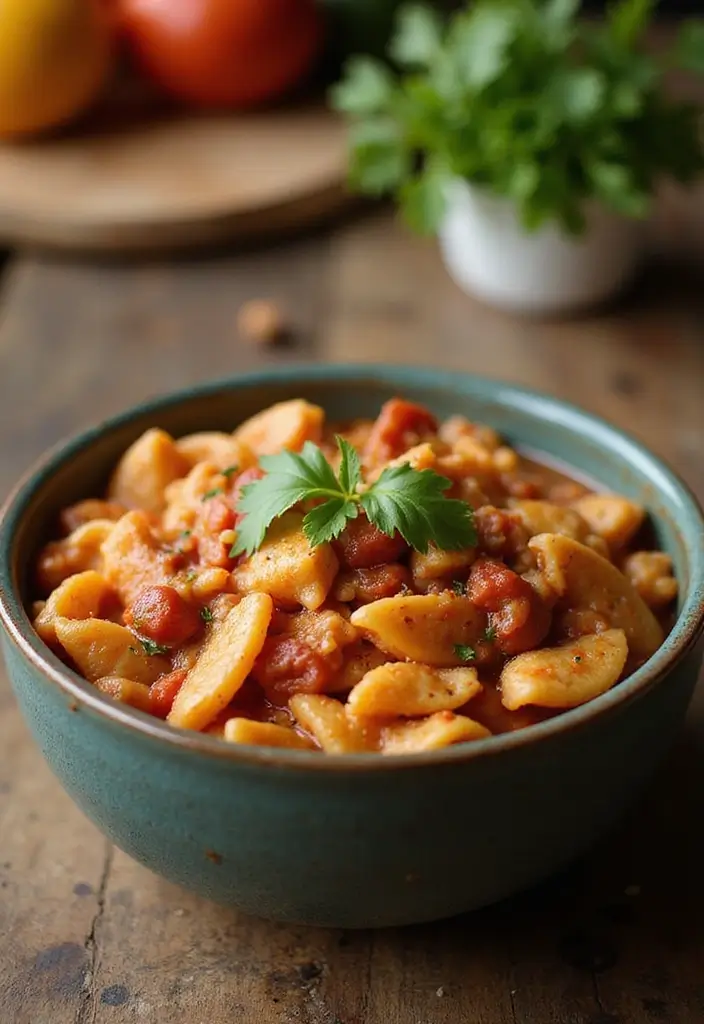 29 Slow Cooker Olive Garden Chicken Pasta Recipes That Feel Indulgent - 27. Olive Garden Chicken Chili Pasta