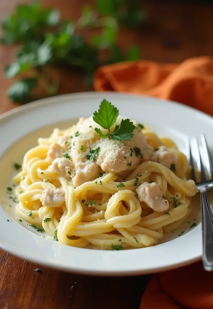 29 Slow Cooker Olive Garden Chicken Pasta Recipes That Feel Indulgent - 4. Olive Garden Chicken Alfredo Pasta