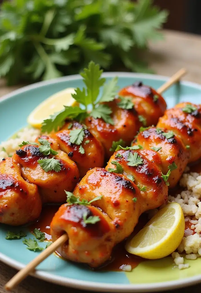 30 Bang Bang Chicken Skewers You’ll Grill All Summer - 19. Sweet Chili Bang Bang Chicken Skewers