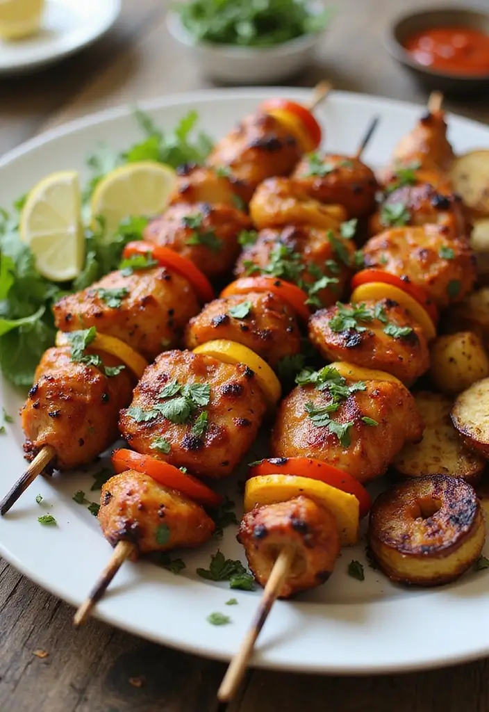 30 Bang Bang Chicken Skewers You’ll Grill All Summer - 21. Smoky Paprika Bang Bang Chicken Skewers