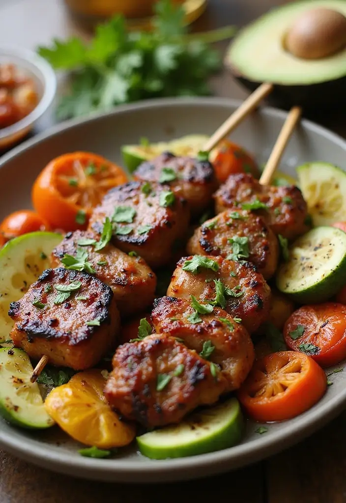 30 Bang Bang Chicken Skewers You’ll Grill All Summer - 30. Beef Bang Bang Chicken Skewers