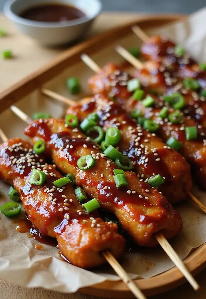 30 Bang Bang Chicken Skewers You’ll Grill All Summer - 5. Teriyaki Bang Bang Chicken Skewers