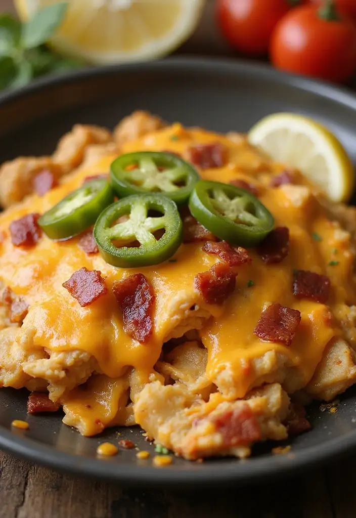 30 Chicken Bacon Potato Casserole Recipes That Feel Like Heaven - 16. Spicy Chicken Bacon Potato C casserole