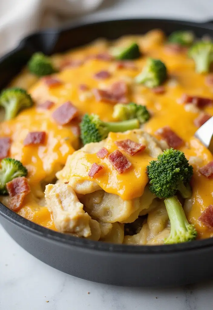 30 Chicken Bacon Potato Casserole Recipes That Feel Like Heaven - 6. Chicken Bacon Potato Casserole with Broccoli