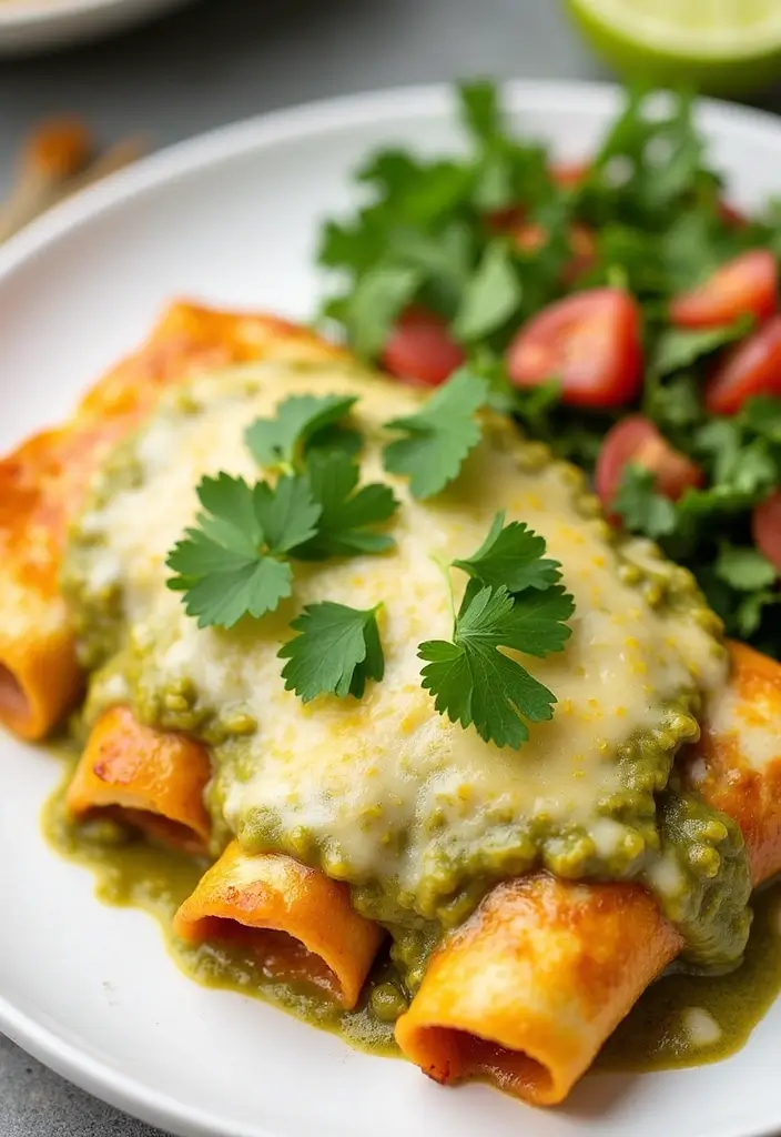 30 Instant Pot Chicken Enchiladas Recipes That Are Fast & Flavorful 11 30 Instant Pot Chicken Enchiladas Recipes That Are Fast & Flavorful - 10. Instant Pot Chicken Enchiladas with Salsa Verde