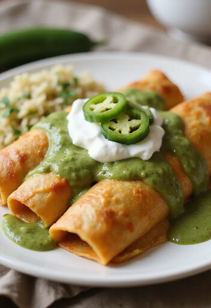 30 Instant Pot Chicken Enchiladas Recipes That Are Fast & Flavorful 3 30 Instant Pot Chicken Enchiladas Recipes That Are Fast & Flavorful - 2. Spicy Chicken Enchiladas with Green Sauce