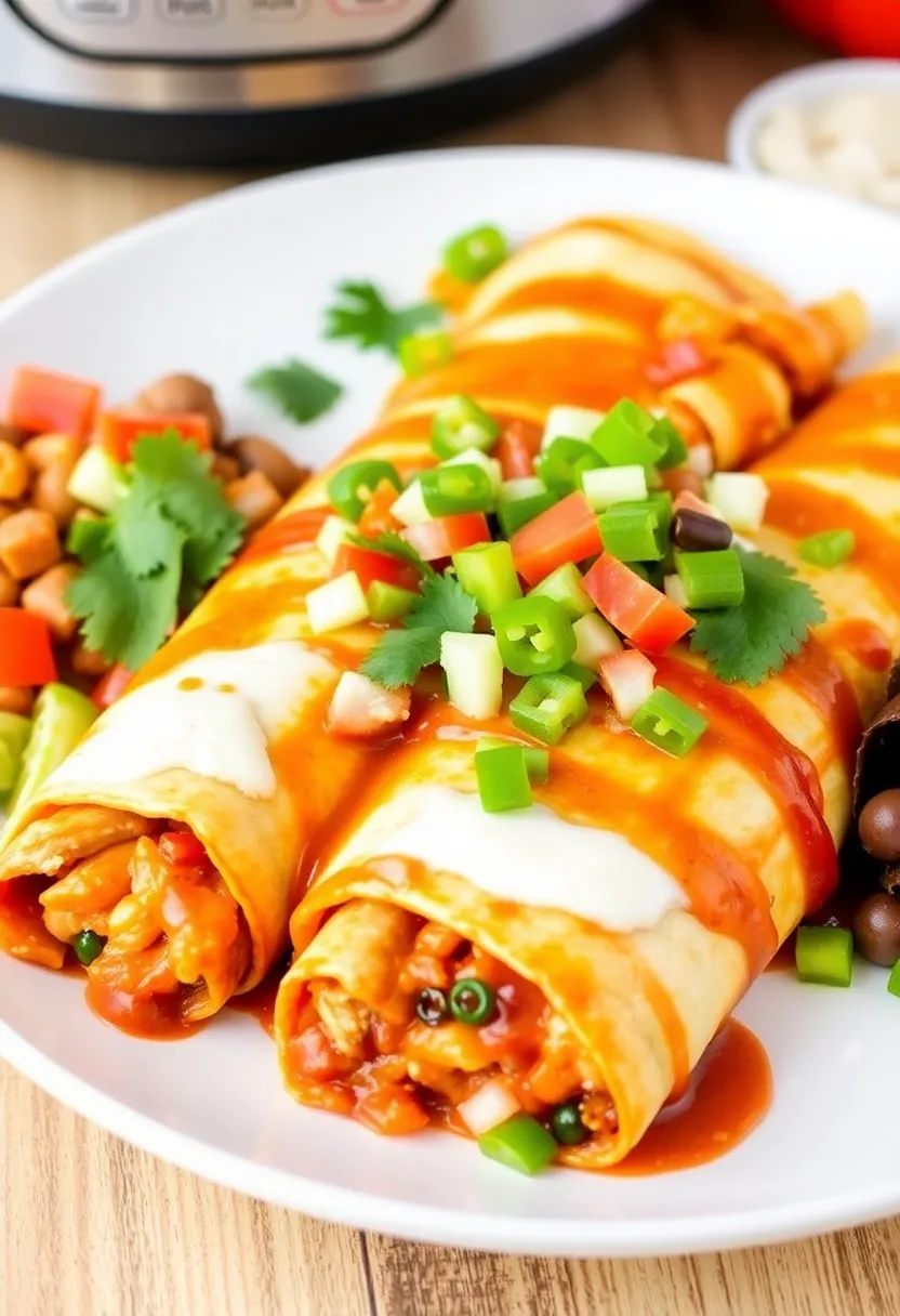 30 Instant Pot Chicken Enchiladas Recipes That Are Fast & Flavorful 31 30 Instant Pot Chicken Enchiladas Recipes That Are Fast & Flavorful - 30. Instant Pot Chicken Enchiladas with a Twist