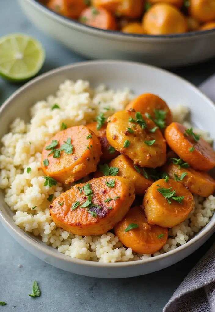 30 Orange Chicken Recipe Easy Versions That Are Crispy & Tangy - 27. Orange Chicken with Couscous