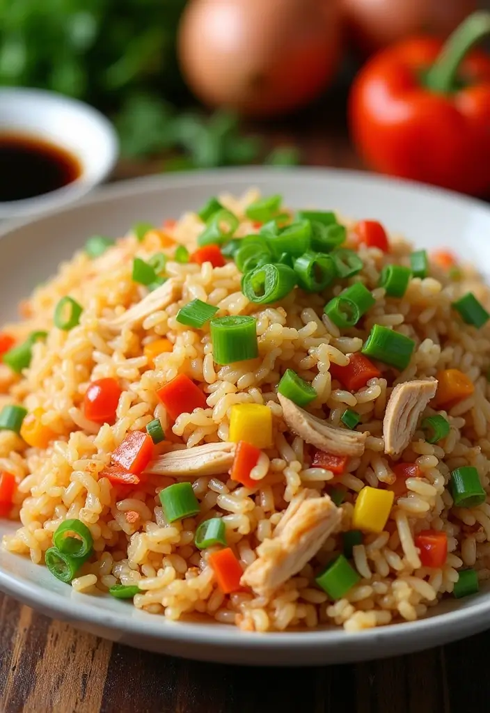30 Rotisserie Chicken Fried Rice Recipes That Feel Quick & Cozy - 1. Classic Rotisserie Chicken Fried Rice