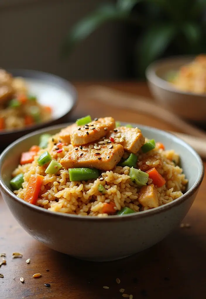 30 Rotisserie Chicken Fried Rice Recipes That Feel Quick & Cozy - 18. Asian Sesame Chicken Fried Rice