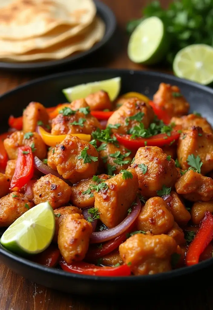 30 Sesame Chicken Recipe Easy Versions That Are Crispy & Quick - 28. Sesame Chicken Fajitas