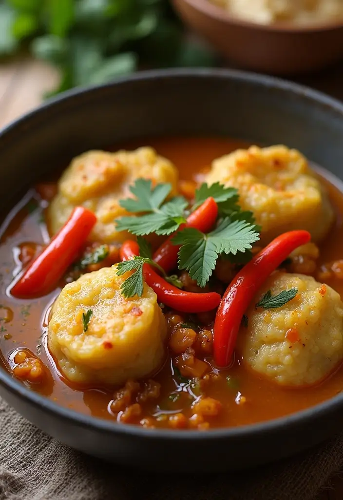 30 Vegan Chicken and Dumplings Recipes That Are Cozy & Dairy-Free - 3. Spicy Vegan Chicken and Dumplings