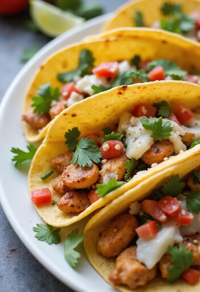 30 Zesty Italian Chicken Crockpot Recipes That Are Bright & Flavorful - 17. Italian Chicken Tacos