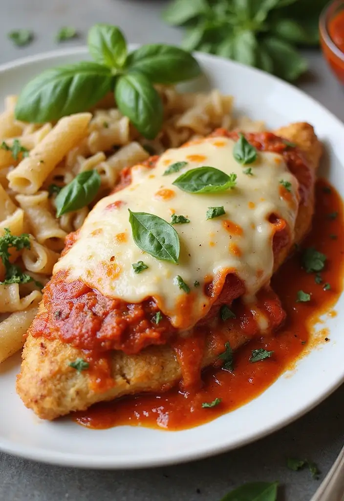 30 Zesty Italian Chicken Crockpot Recipes That Are Bright & Flavorful - 7. Zesty Chicken Parmesan