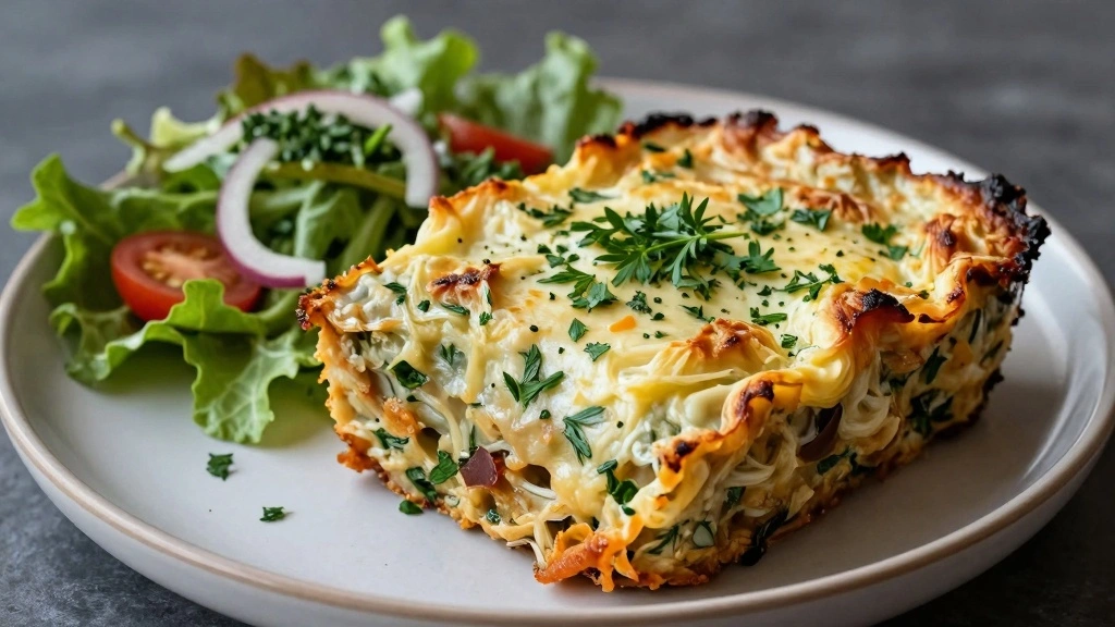 Chicken Bacon Potato Casserole Everyone Wants Seconds - Step 8: Garnish and Serve