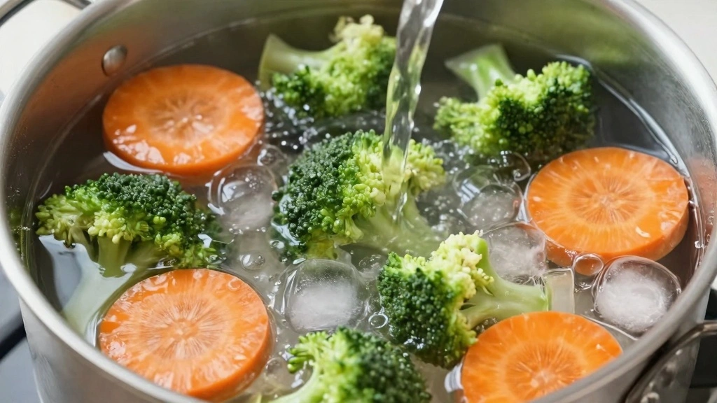 Chicken Stir Fry You Can Throw Together Fast - Step 3: Blanch Vegetables