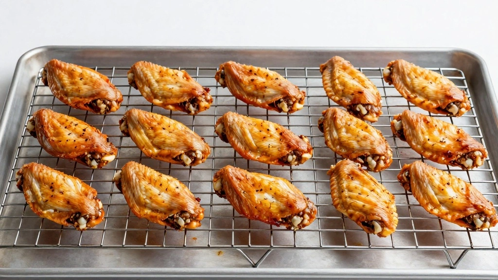 Honey Garlic Chicken Wings That Are Perfect for Busy Nights - Step 4: Arrange Wings on Rack