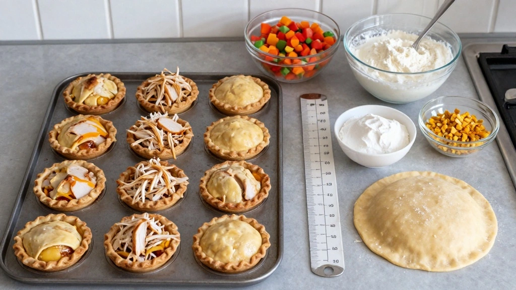 Mini Chicken Pot Pies With Biscuits for Cozy Evenings - Step 1: Prepare Ingredients