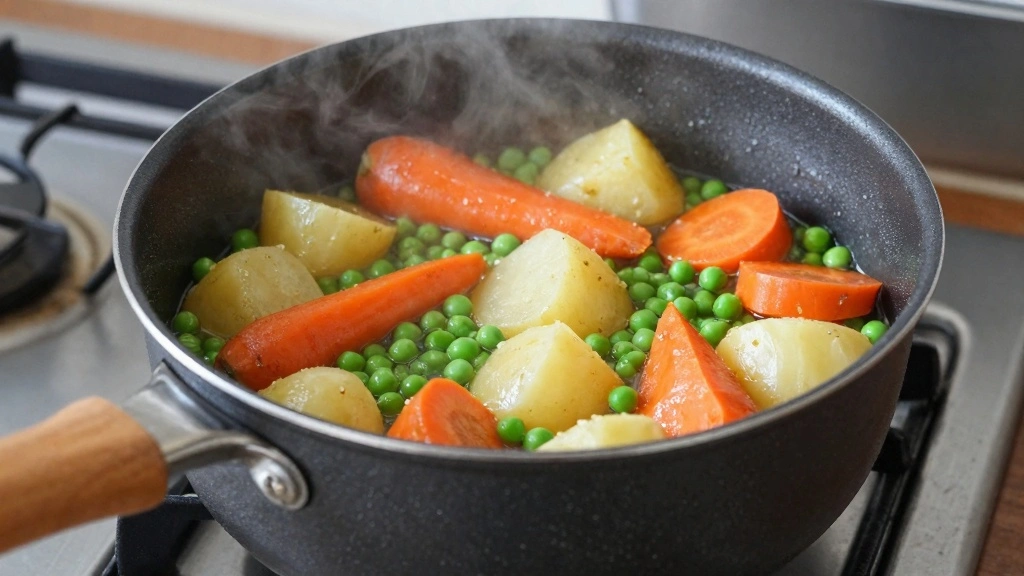 Mini Chicken Pot Pies With Biscuits for Cozy Evenings - Step 2: Cook Vegetables