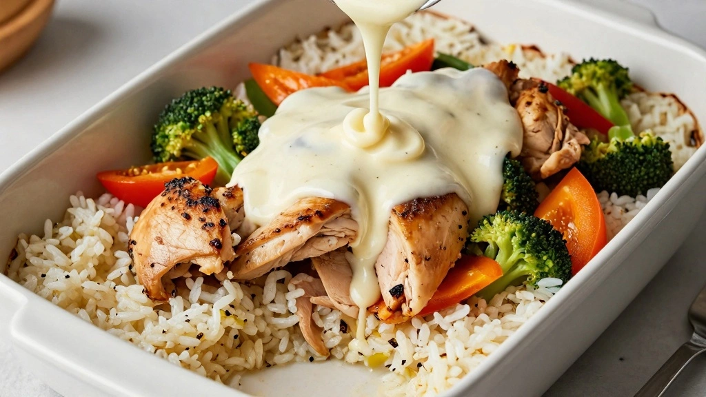 Rotisserie Chicken Casserole That Saves Dinner Time 6 Rotisserie Chicken Casserole That Saves Dinner Time - Step 5: Add Vegetables and Sauce