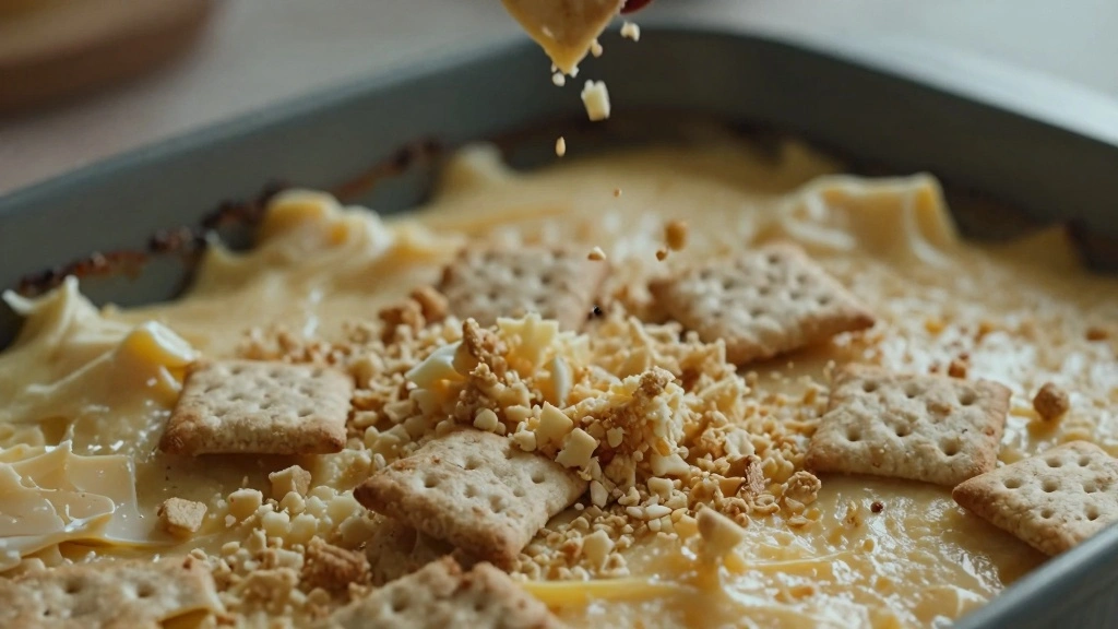 Rotisserie Chicken Casserole That Saves Dinner Time 8 Rotisserie Chicken Casserole That Saves Dinner Time - Step 7: Add Cheese and Cracker Topping