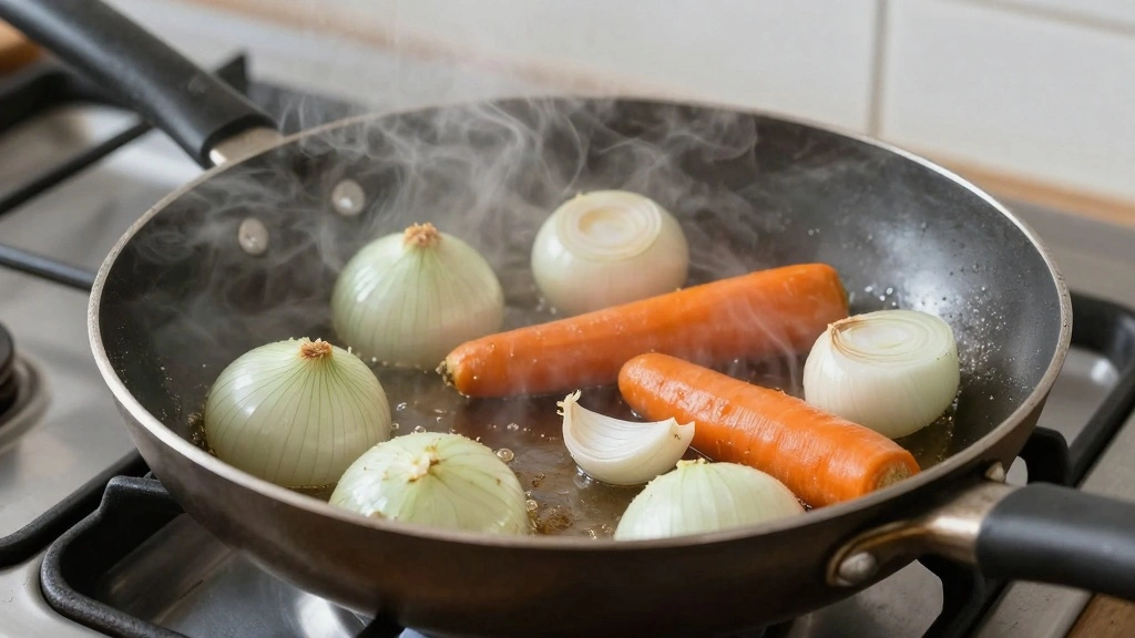 Rotisserie Chicken and Rice for a Comforting Meal - Step 2: Sauté Vegetables
