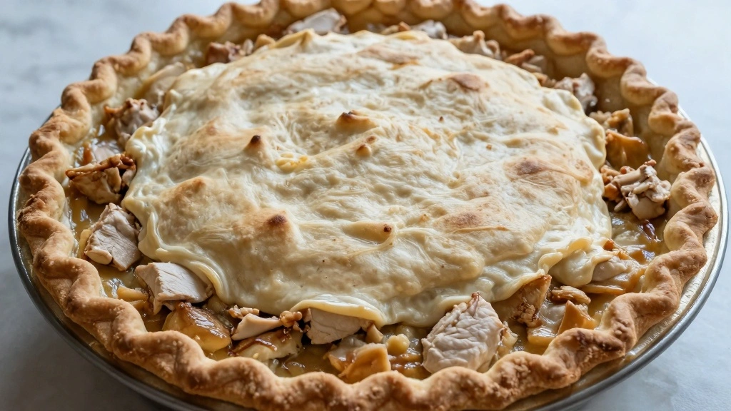 Sourdough Chicken Pot Pie for a Warm Homemade Meal - Step 6: Assemble the Pie