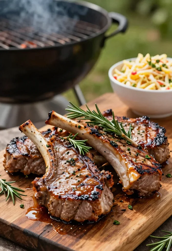 15 Bone-In Pork Chop Recipes: Tender Savory Classics - 1. Herb-Marinated Grilled Bone-In Pork Chops 1