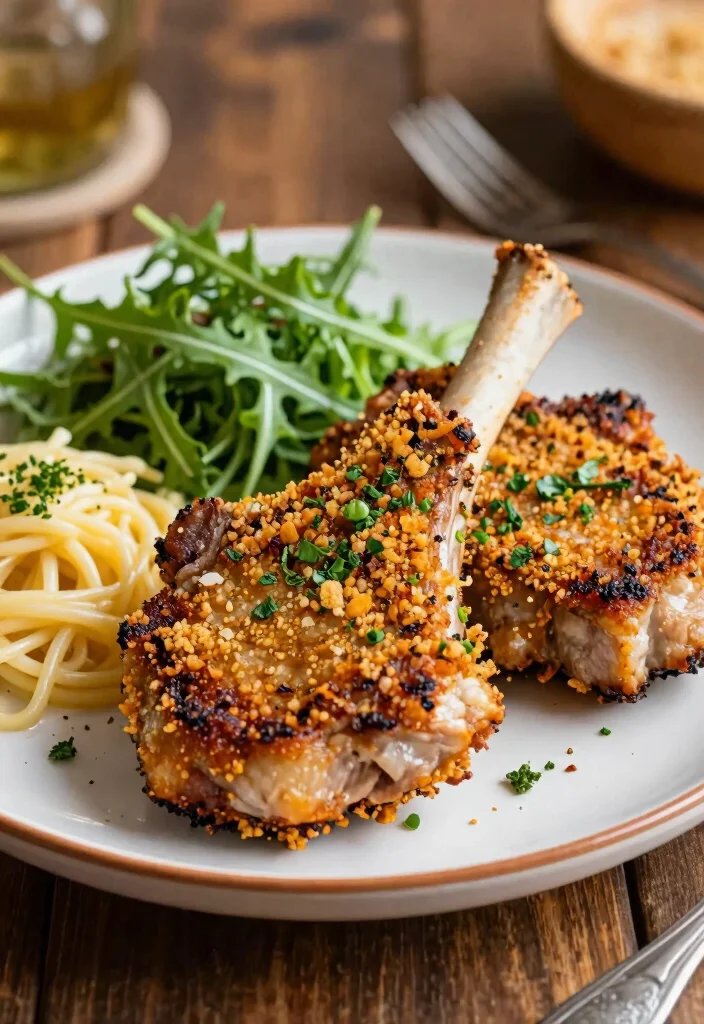 15 Bone-In Pork Chop Recipes: Tender Savory Classics - 15. Italian Herb-Crusted Bone-In Pork Chops 1