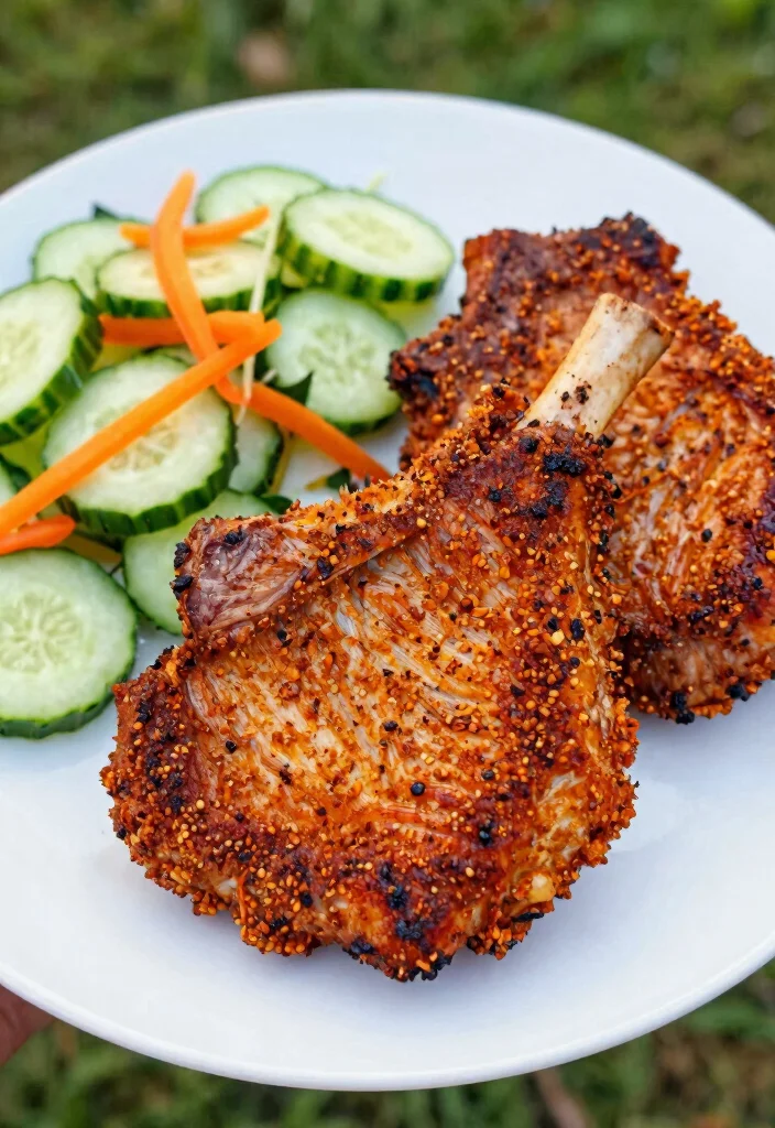 15 Bone-In Pork Chop Recipes: Tender Savory Classics - 8. Spicy Cajun Bone-In Pork Chops 1