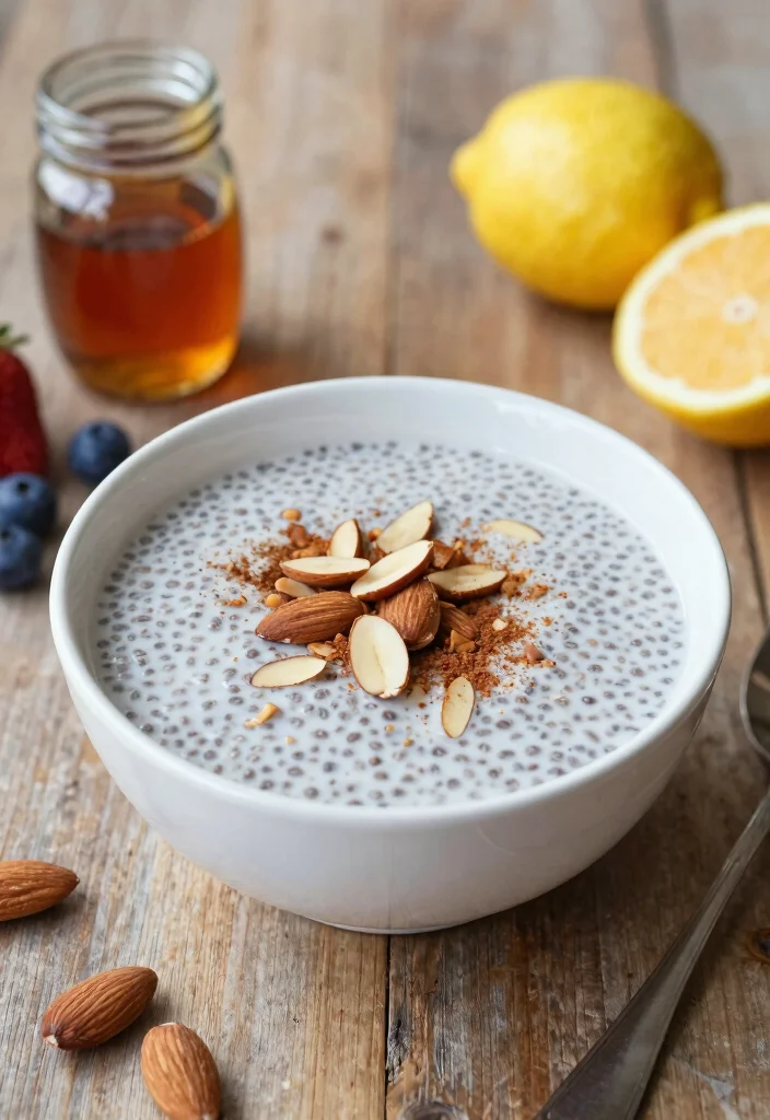 15 Chia Seed Pudding Recipes for a Healthy Breakfast - 10. Vanilla Almond Chia Seed Pudding 1