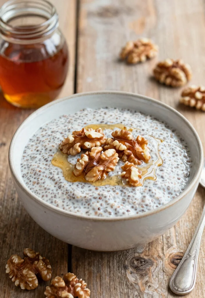 15 Chia Seed Pudding Recipes for a Healthy Breakfast - 15. Maple Walnut Chia Seed Pudding 1